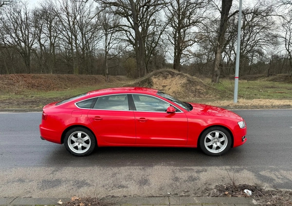 Audi A5 cena 19999 przebieg: 109000, rok produkcji 2010 z Leżajsk małe 37